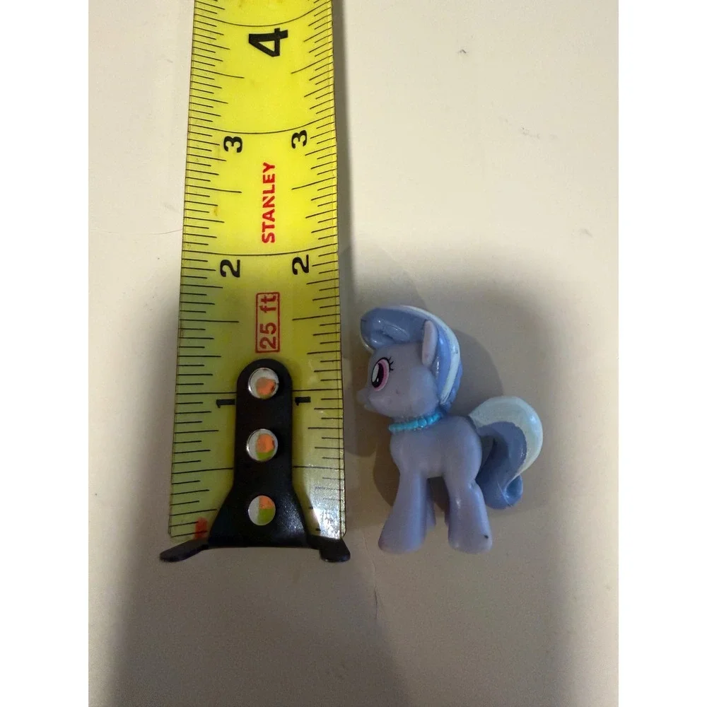 My Little Pony G4 Blind Bag Mini Figure Lavender Blue White Mane 2 Inch